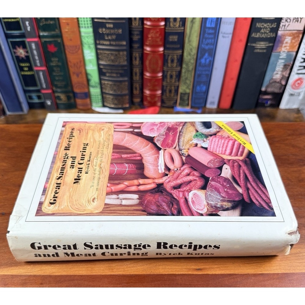 Great Sausage Recipes and Meat Curing Rytek Kutas Revised Edition Hardcover Book - Picture 2 of 7